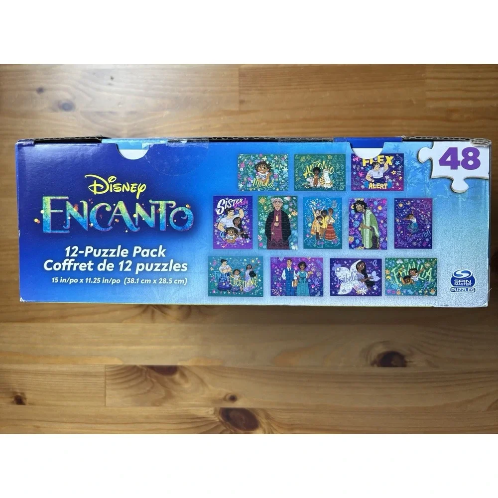 Disney Encanto Puzzles 12-Pack 48 Pieces New Sealed